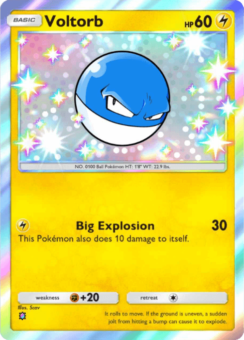 Pokemon TCG Pocket - A3b 095 Voltorb