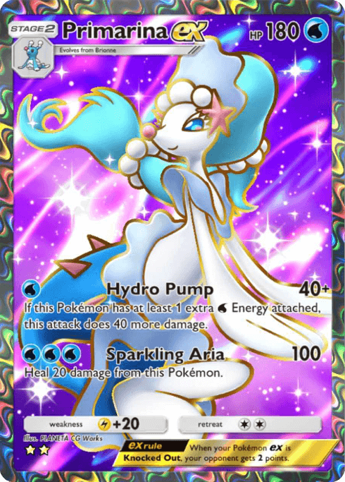 Pokemon TCG Pocket - A3b 080 Primarina ex