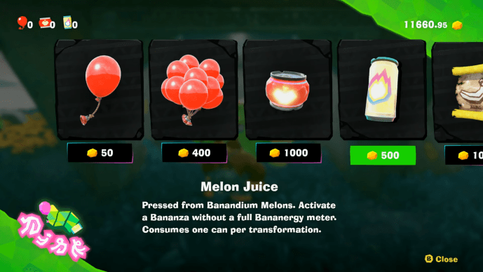 Used to Purchase Useful Items at the Stuff Shop