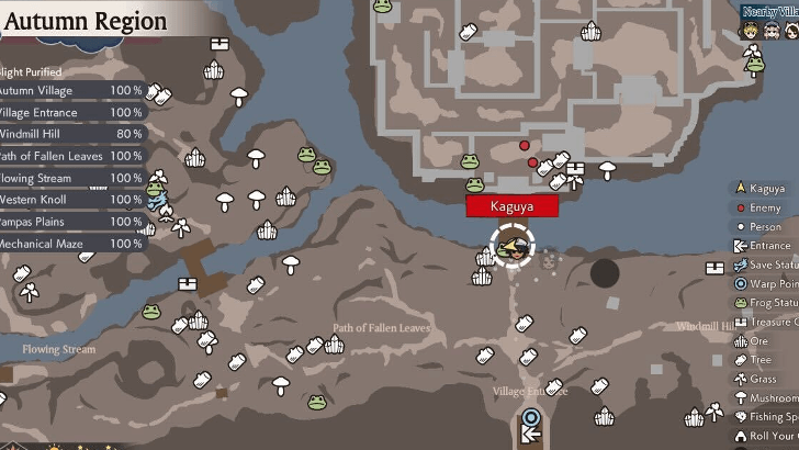 Frog Statue 62 Location