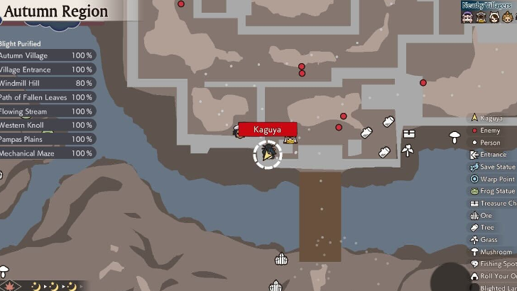 Frog Statue 63 Location