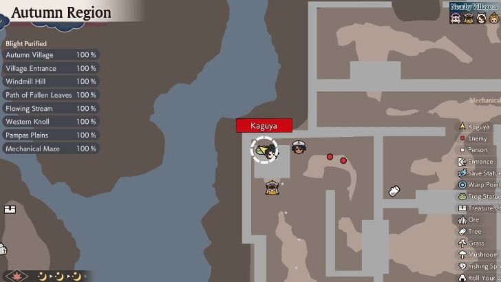 Frog Statue 65 Location