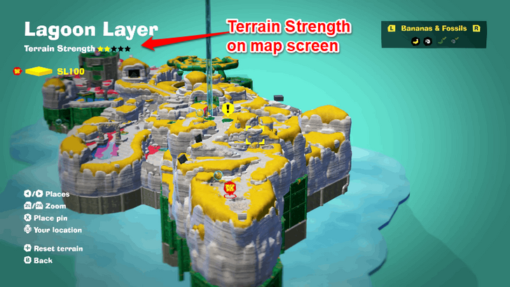 Terrain Strength Map Screen