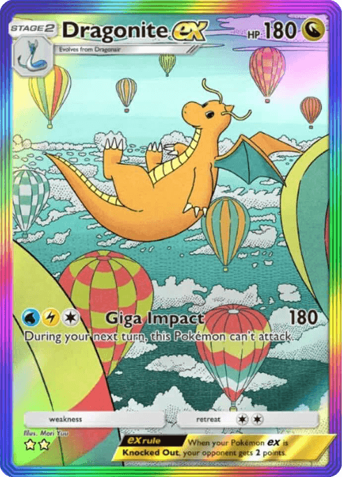 Pokemon TCG Pocket - A3b 090 Dragonite ex