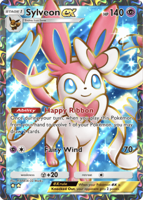 Pokemon TCG Pocket - A3b 081 Sylveon ex