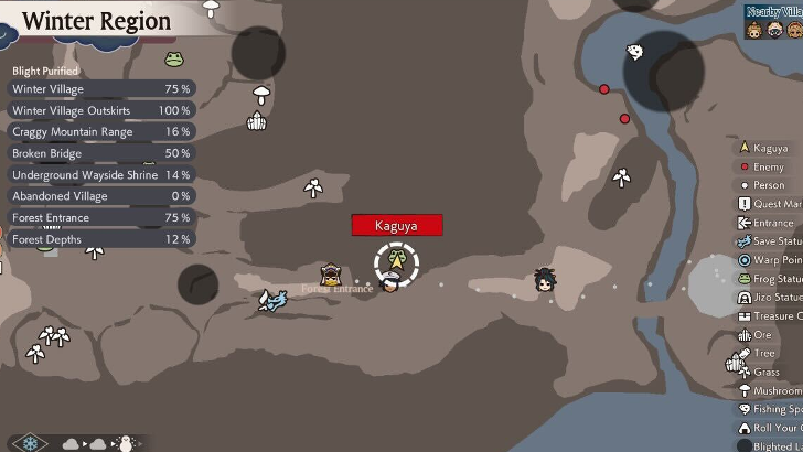 Frog Statue 80 Location