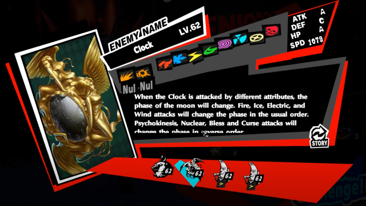 Persona 5 Phantom X - Enemy Weakness