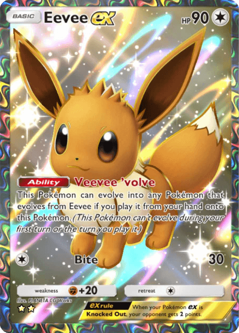 Pokemon TCG Pocket - A3b 083 Eeevee ex