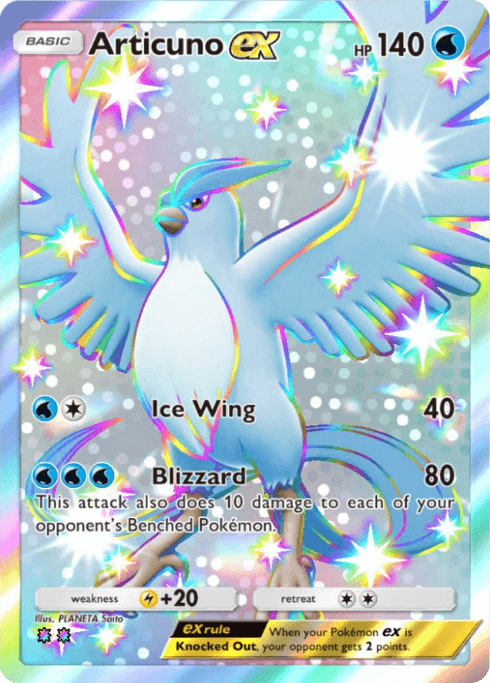 Pokemon TCG Pocket - A3b 104 Articuno ex
