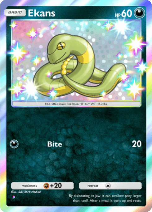 Pokemon TCG Pocket - A3b 100 Ekans