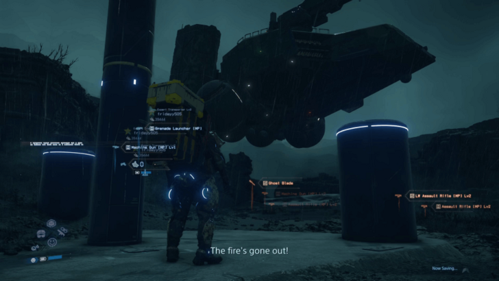 Death Stranding 2 DHV Magellan Landing