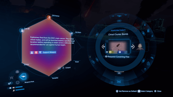 Death Stranding 2 Chiral Cluster Bomb