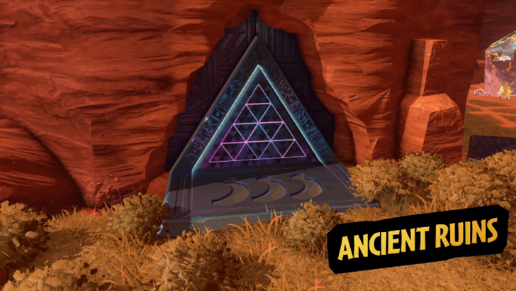 Ruins Entrance with 3 Banandium Gems
