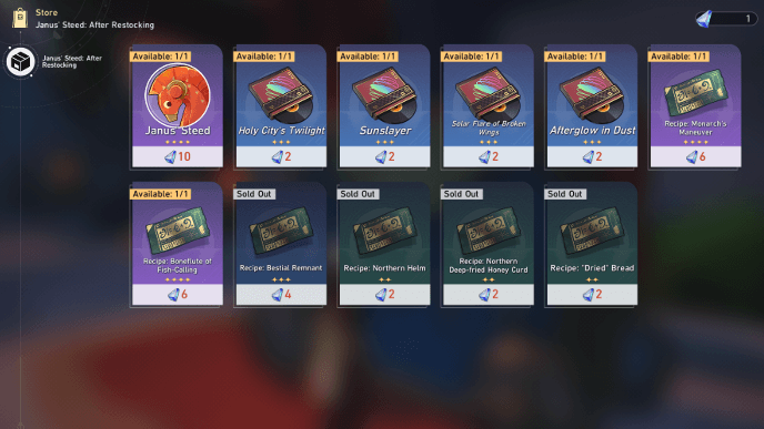 HSR Memory Crystal Shard - Janus