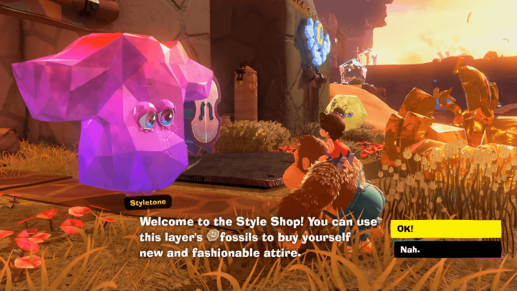 Donkey Kong Style Shop