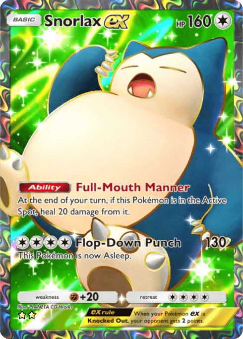 Pokemon TCG Pocket - A3b 084 Snorlax ex