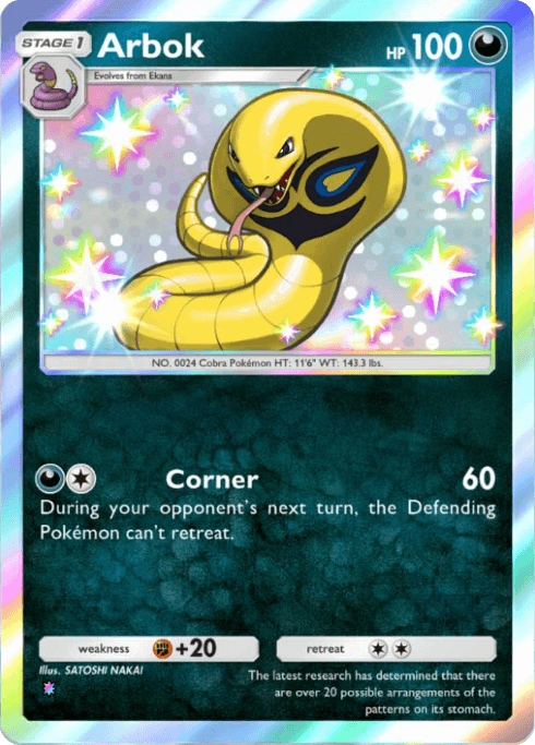 Pokemon TCG Pocket - A3b 101 Arbok