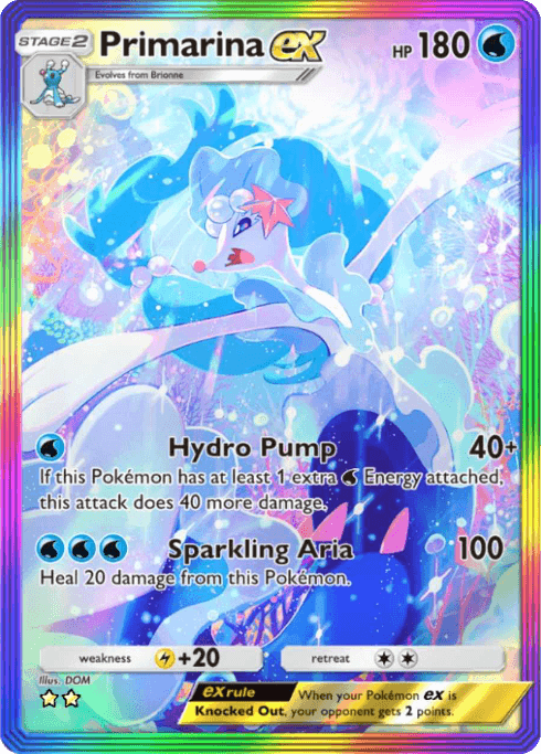 Pokemon TCG Pocket - A3b 088 Primarina ex