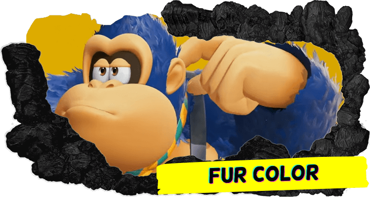 Donkey Kong Bananza - Fur Color