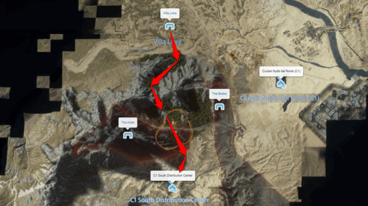 How to Get to C1 South Distribution Center