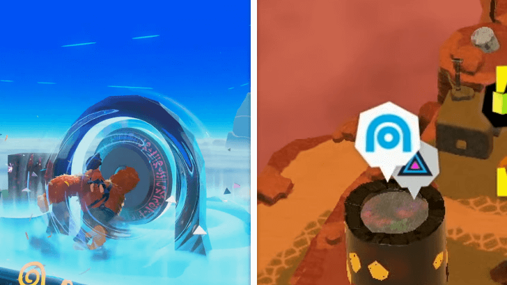 DK Bananza - Warp Gong