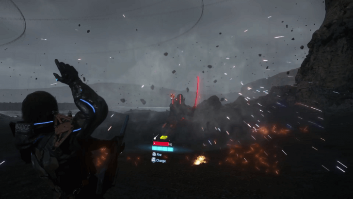 Death Stranding 2 Charge Battle Guitar