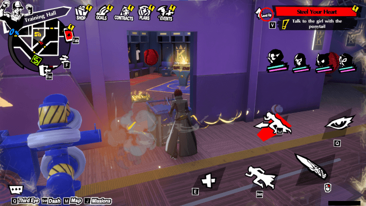 Push the box past the new turret to open the next door