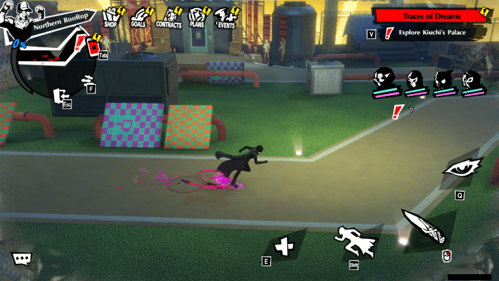 Proceed through Northern Rooftop