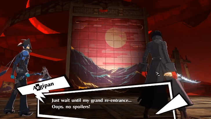 P5 Phantom X - Shadow Miyazawa - Hiding Behind a Painting