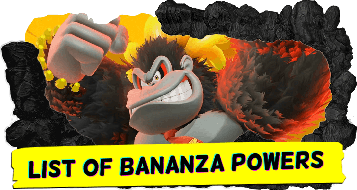 List of Bananza Powers