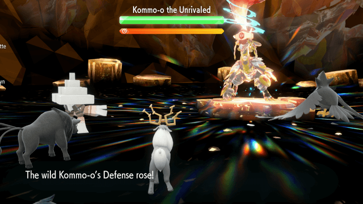 Pokemon SV - Kommo-o Tera Raid Intimidate