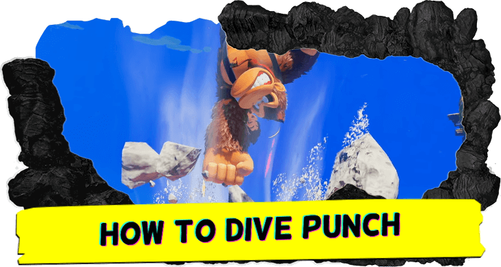 Donkey Kong Bananza How to Dive Punch