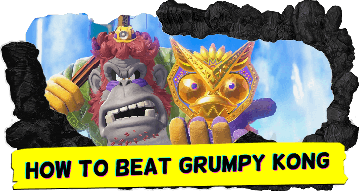 Donkey Kong Bananza How to Beat Grumpy Kong