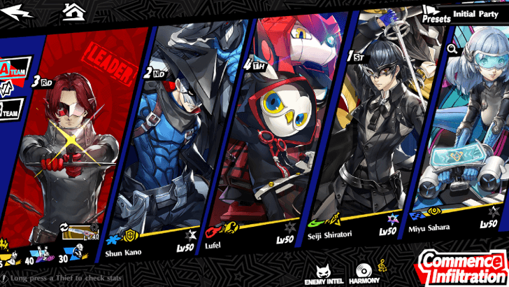 P5 Phantom X - Team Composition in Velevet Trials