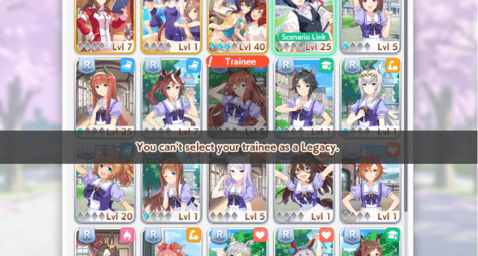 Umamusume Pretty Derby - Best Starter Cannot Select