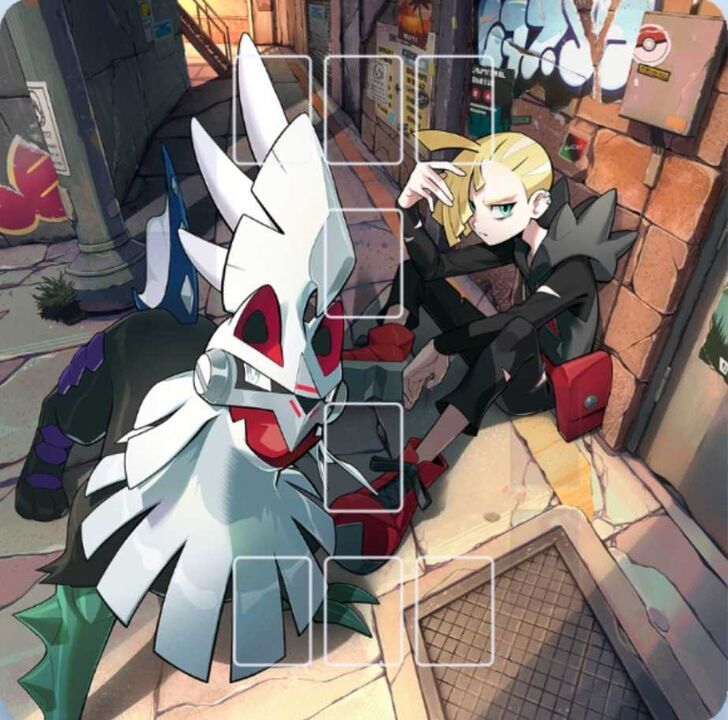 Pokemon TCG Pocket - Gladion & Silvally Playmat