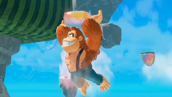 floating with a cloud chunk