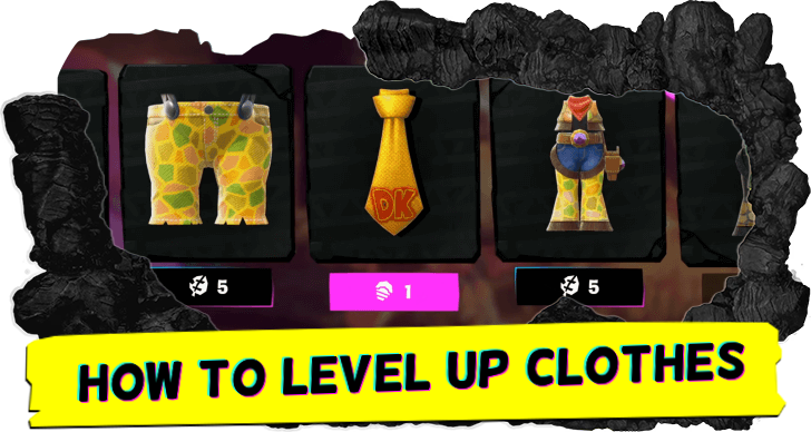 Donkey Kong Bananza – How to Level  Up Clothes