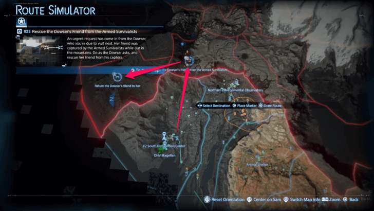 How to Get to The Dowser