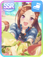 Sakura Bakushin O (Eat Fast! Yum Fast!) Support Card