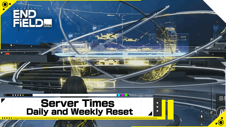 Daily and Weekly Reset Times