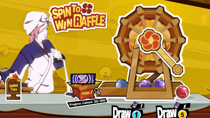 Persona 5 The Phantom X - Spin to Win Raffle Event