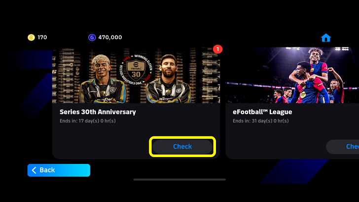 Check Event Objectives