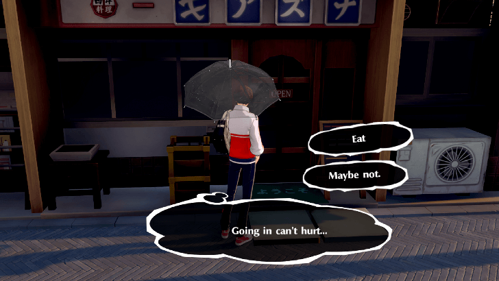 P5 Phantom X - Solitary Gourmand - Insist in Eating in Restaurants