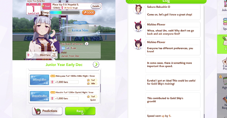 Do G1 Races Instead of Low Impact Training