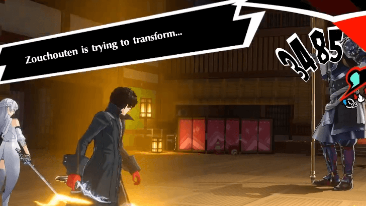 P5 Phantom X - Zouchouten Boss - Solo Zouchouten Trying to Transform