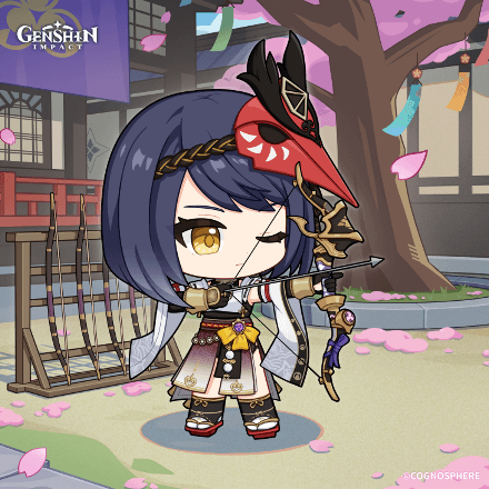 Genshin Impact - Sara Birthday Art 2025