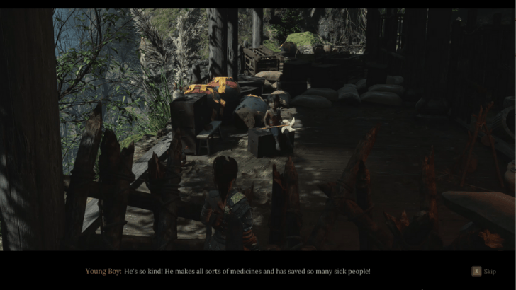 Young Boy Revenent Temple