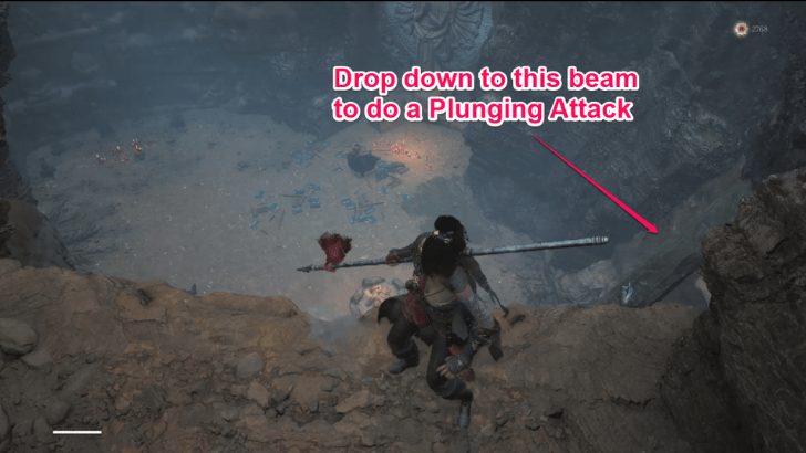 Buddha Cliffs Plunging Attack