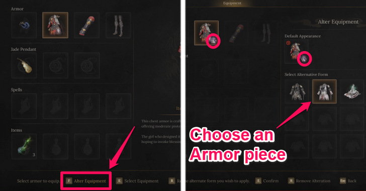 How to Equip Costumes